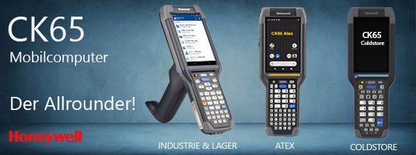 Honeywell CK65 -Der Allround Mobilcomputer für die Industrie