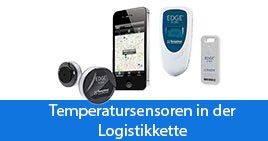 Drahtlose TemPeratursensoren in der Logistik